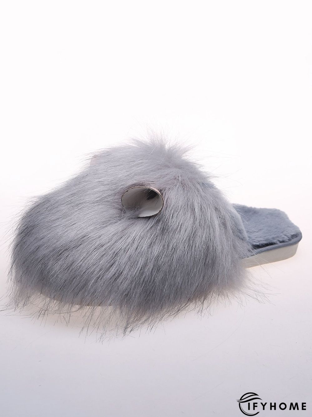 Cute Cat Ears Mohair Warm Fleece Indoor Slippers | IFYHOME