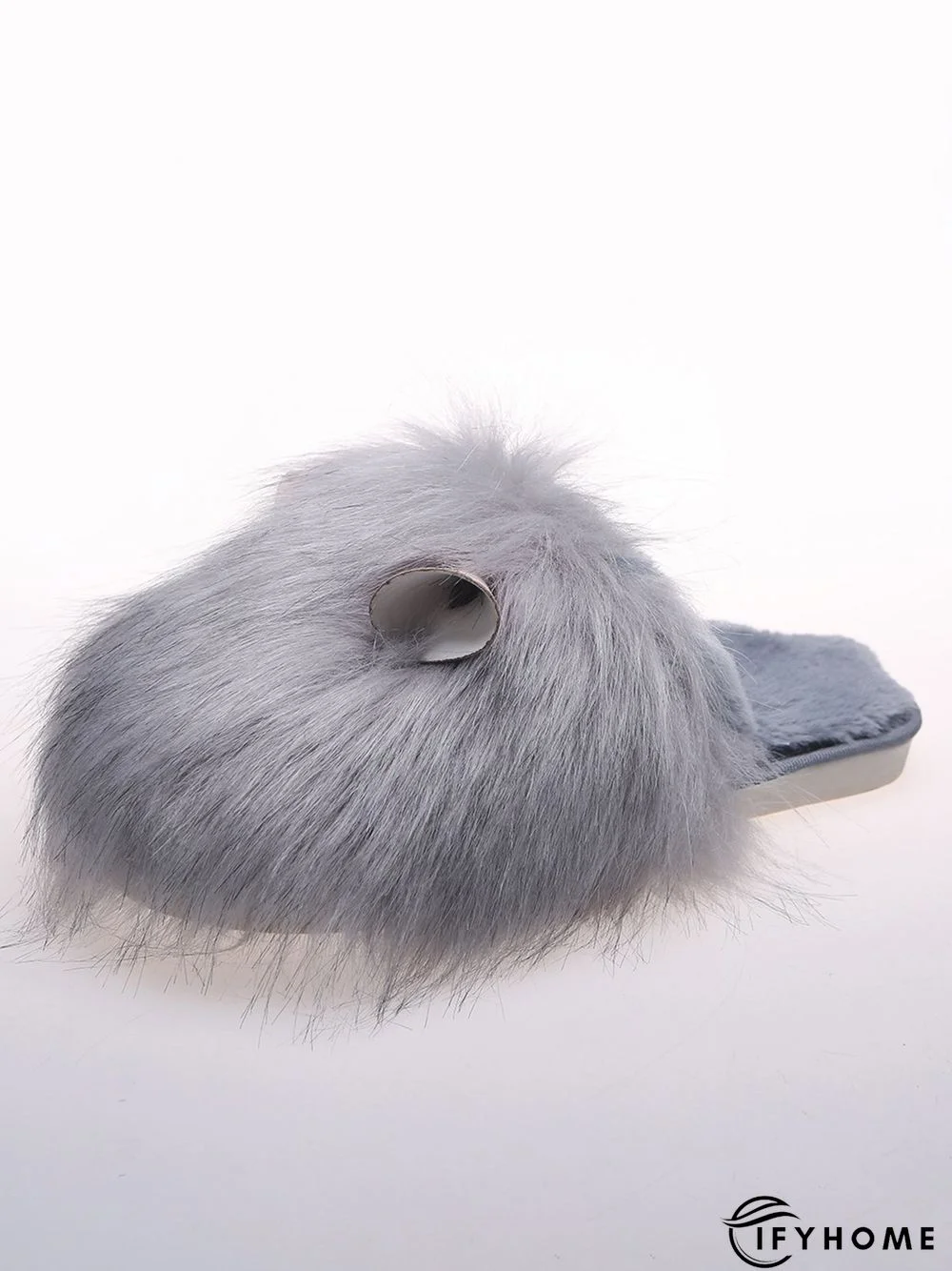 Cute Cat Ears Mohair Warm Fleece Indoor Slippers | IFYHOME