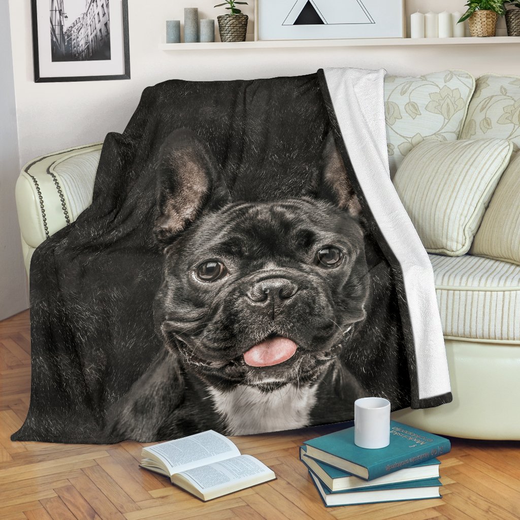 French Bulldog - Blanket - 1177 exclusive at Printsinlife