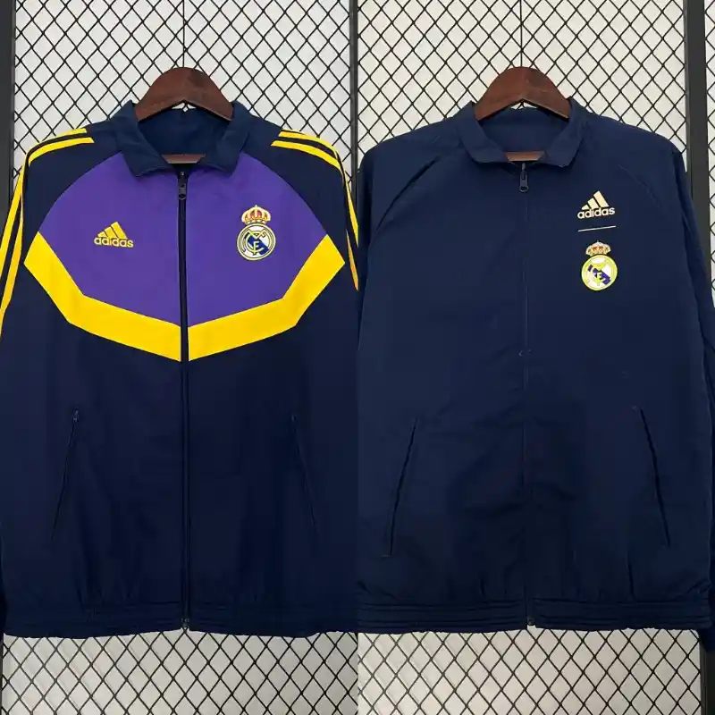 24/25 Real Madrid Trench Coat Reversible
