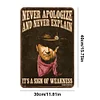 Cowboy - Vintage Metal Signs - 20*30cm/30*40cm - Western