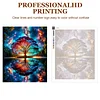 (US Only)Paint By Numbers Kit On Canvas DIY Oil Art Tree Picture Home Wall Decor40x50cm