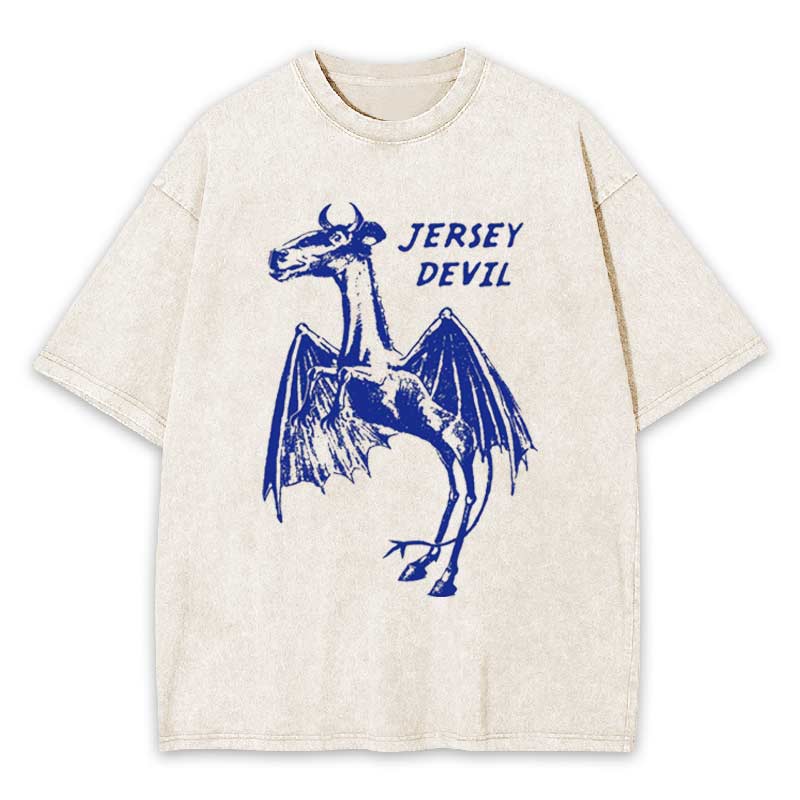 Jersey Devil Washed T-shirt