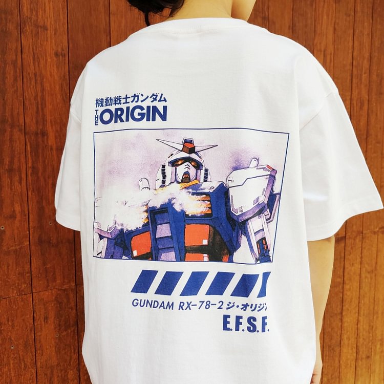 Mobile Suit Gundam The Origin Pure Cotton Tshirt weebmemes