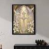 White Dove and Cross DIY Mosaic Pearl Painting Kit 30x40cm
