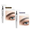 🔥Achetez 1 obtenez 1 Gratuitement🔥-Stylo &agrave; Sourcils Microblading 3D &eacute;tanche &agrave; 4 Pointes de fourche pour tatouage