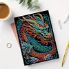 50 Seiten A5 Drache - 5D DIY Basteln Notizbuch