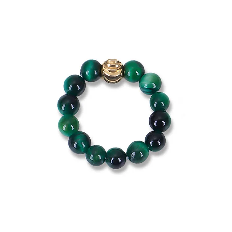 Olivenorma Natural Crystal Stone Ring