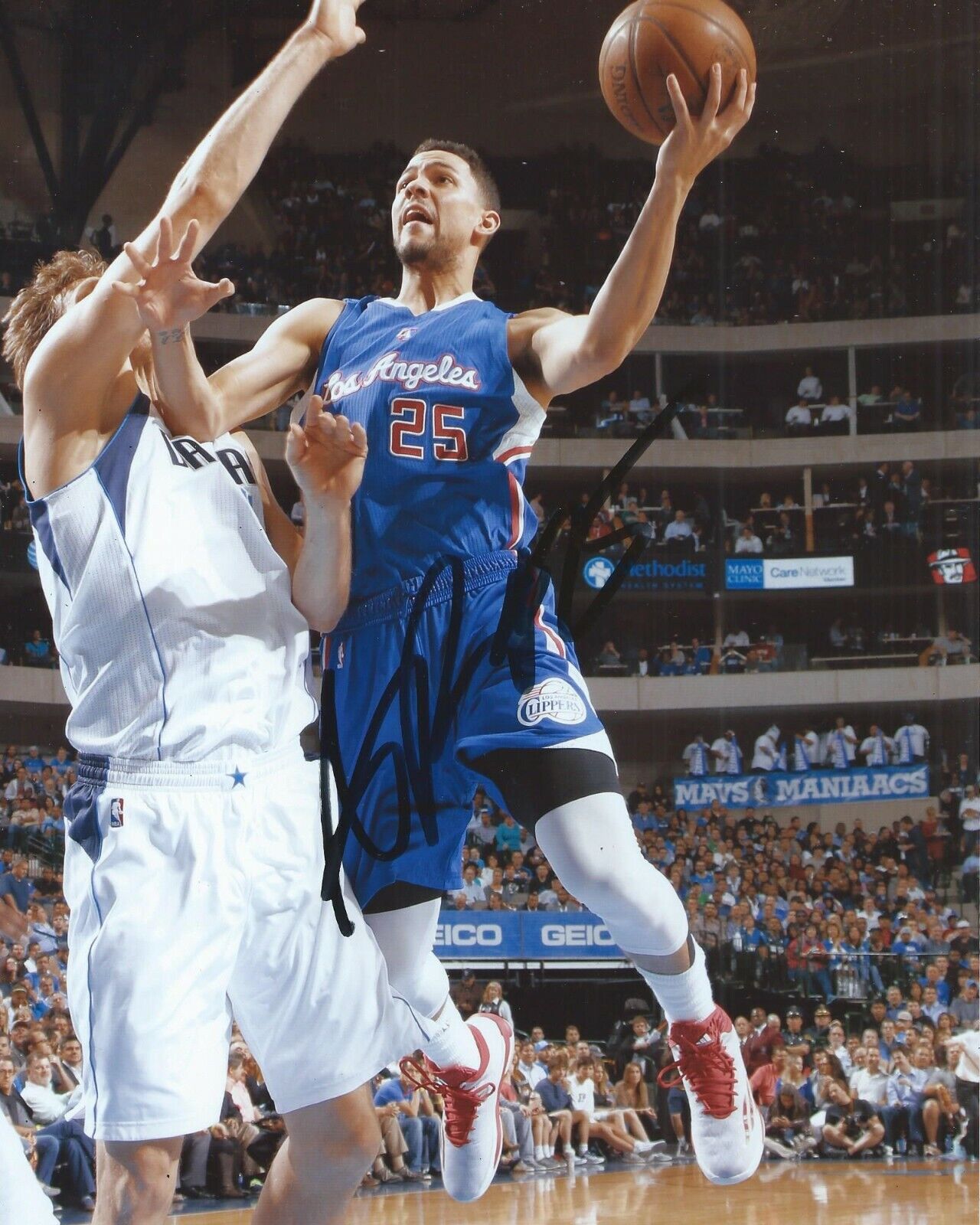 Austin Rivers Signed 8x10 Photo Poster painting Los Angeles Clippers Autographed COA