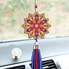 DIY Mandala Diamond Painting Drill Car Ornament Mosaic Bag Decor Pendant Kit