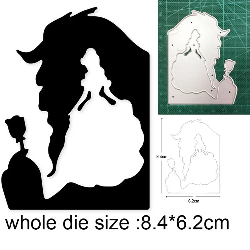 2021 New Craft Dies Africa Woman Metal Cutting Dies Cut Die Mold Decoration Scrapbook Dies Knife Mould Blade Punch Stencils Dies