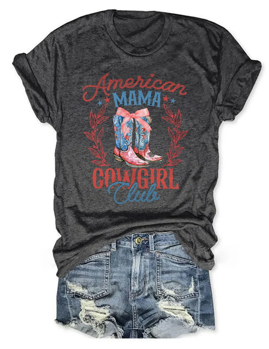 American Cowgirl Mama Club T-shirt