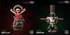 East Blue Saga Series 001 Monkey D. Luffy & 002 Roronoa Zoro - ONE PIECE Statue - YZ Studios