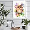Diamond Painting -DIY Round Drill Owl