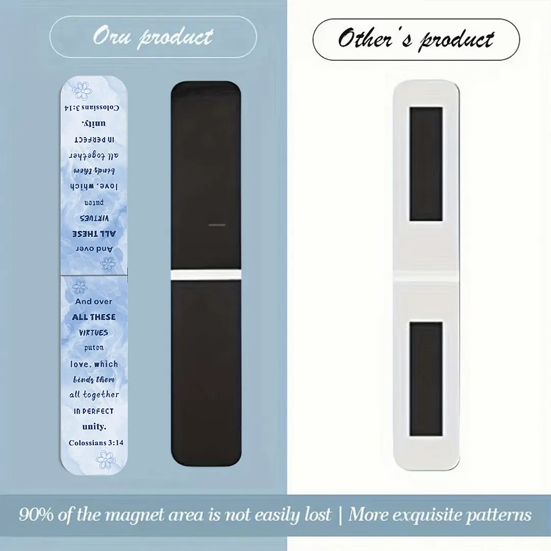20Pcs World-Famous Masterpe Magnetic Bookmarks Lightweight Page Markers Waterproof Scratch-Resistant for Women Men Book Lovers Reading Office Supplies