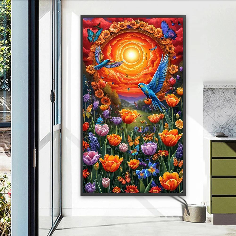 Diamond Painting - Full Round Drill - Bird(Canvas|40*70cm)