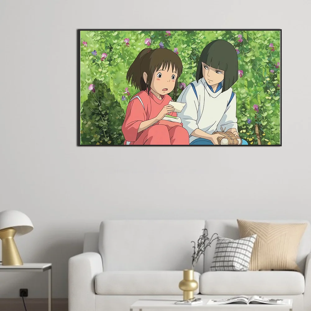 Diamond Painting - Full Round Drill - Spirited Away(Canvas|70*40cm)