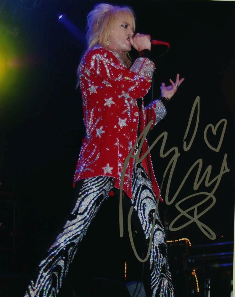 Michael Monroe Signed Autographed Hanoi Rocks