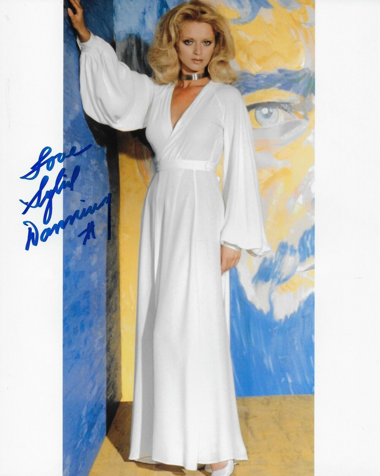 Sybil Danning Signed 8x10 Photo Poster painting - 1970's / 1980's B Movie Actress - SEXY!!! #41