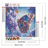 Diamond Painting - Full Round Drill - Butterfly(Canvas|30*30cm)
