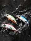 5pcs Mixed Colors Minnow Fishing Lures Artificial Hard Bait Wobbler Fishing Bait