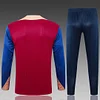 2024/2025 Barcelona Half-Pull Training Suit Red-Blue Football Shirt 1:1 Thai Quality