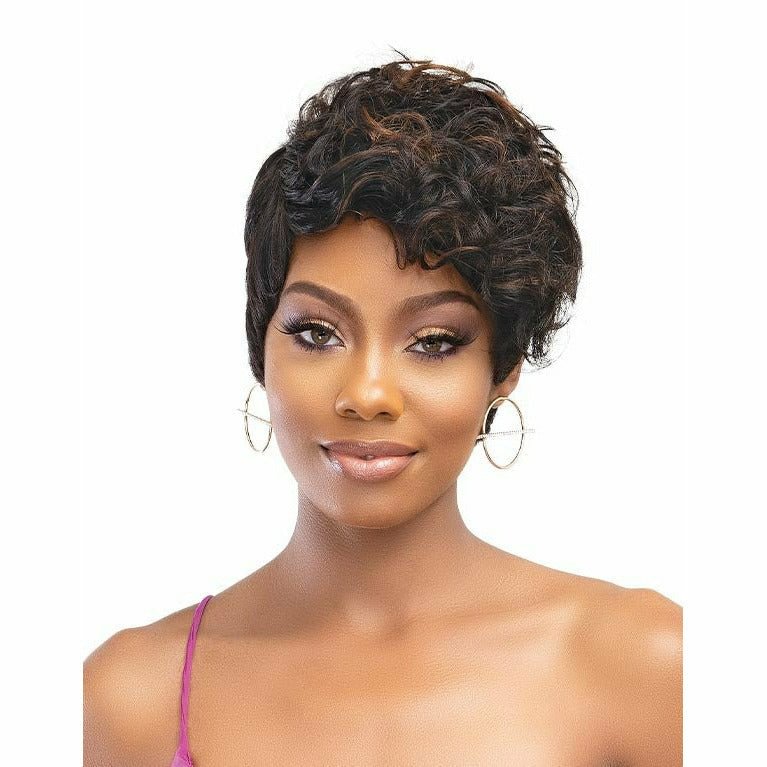 Janet Collection Lavish 100% Human Hair Wig - Riley