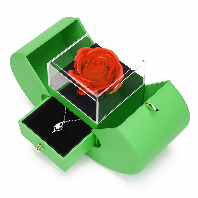 🔥Mother's Day-50% OFF🔥ROSE BOX( Free shipping) Included Giveaway: Necklace