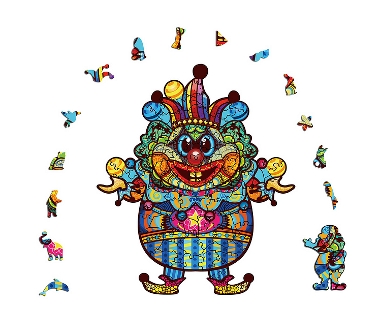 Sunnypuzzle™-Clowns Puzzle