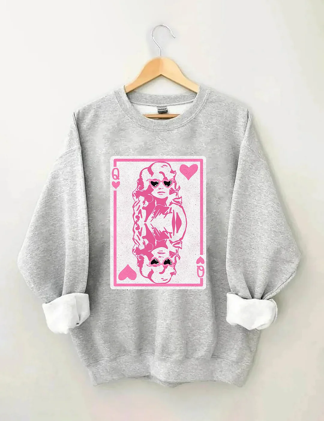 Valentine's Day Queen Of Hearts Sweatshirt
