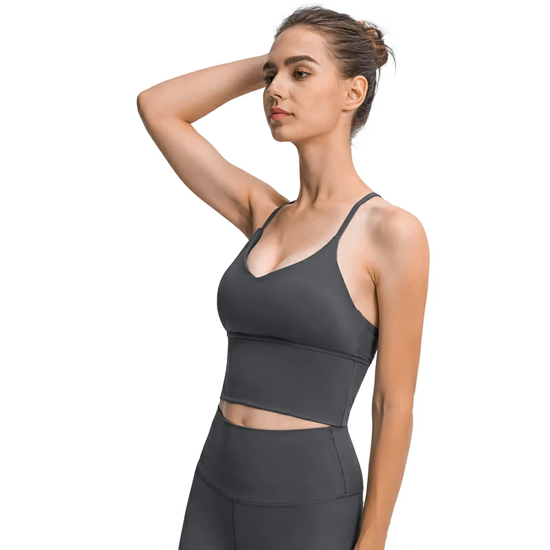 Hergymclothing tank top spaghetti of high quality