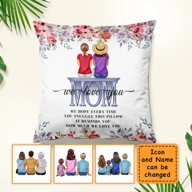 Custom Personalized Pillow-This Pillow Reminds You How Much We Love You
