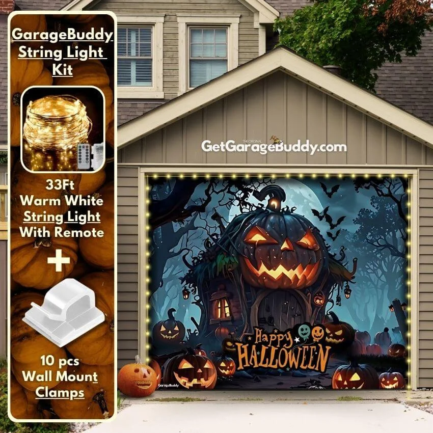 GarageBuddy Halloween Garage Door Covers