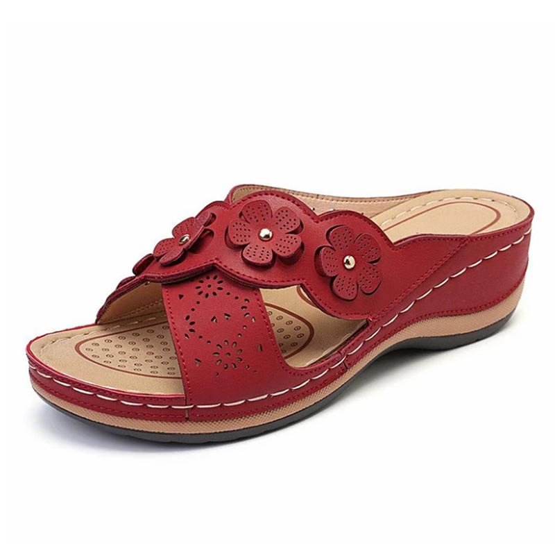 Women's Orthopedic Arch-Support Flower Sandals