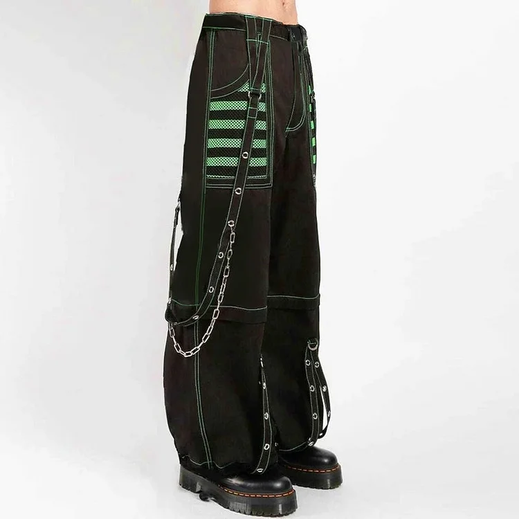 Punk Gothic Y2K Wide Leg Pant