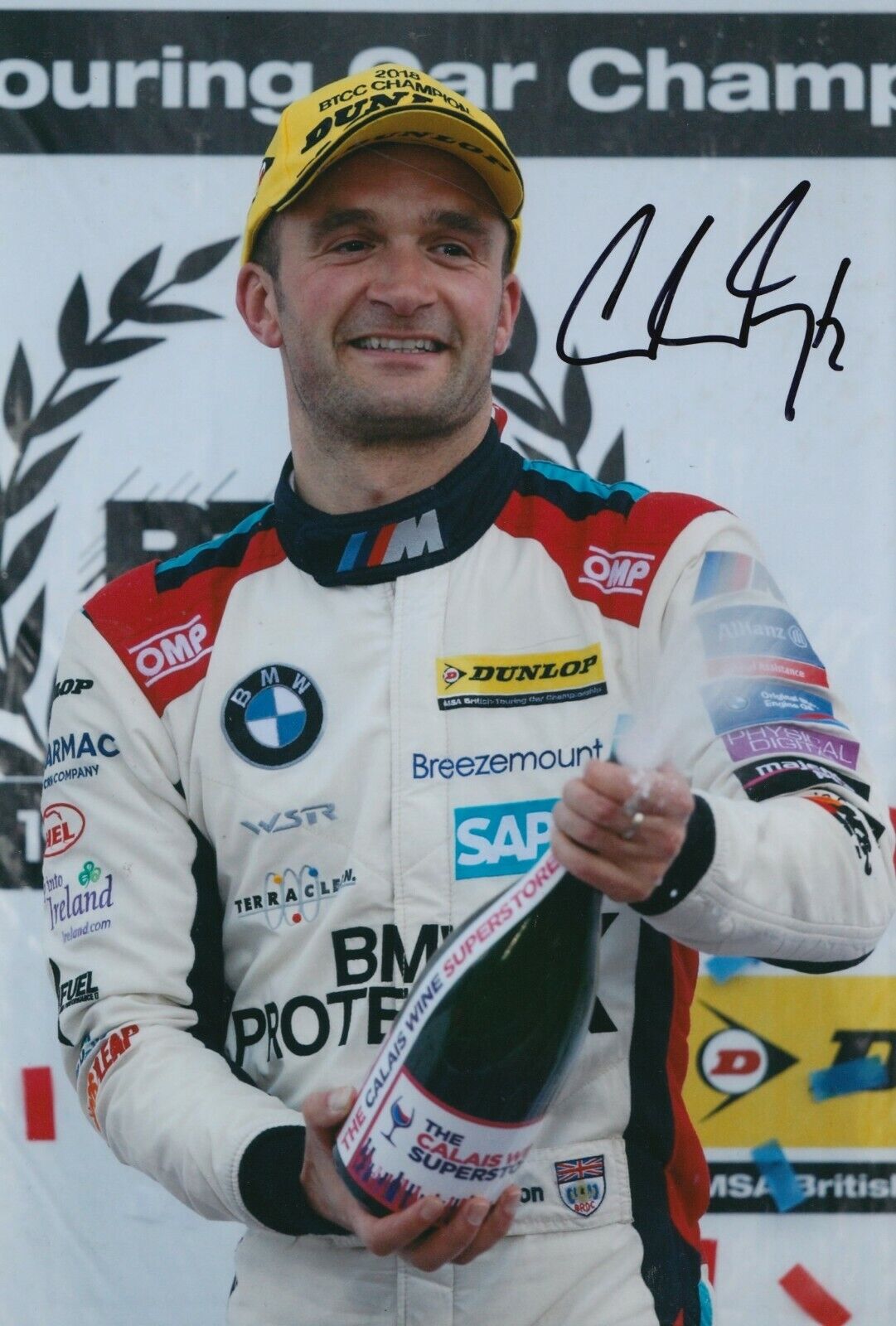 Colin Turkington Hand Signed 12x8 Photo Poster painting - Touring Cars Autograph 5.