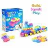 40 PCS Sensory Soft Building Blocks for Toddlers, Montessori Squishy Stacking Toy Set for Kids, Squeezable & Stretchable Early Learning Construction Playset, Multicolor Puzzle Blocks for Creative Play