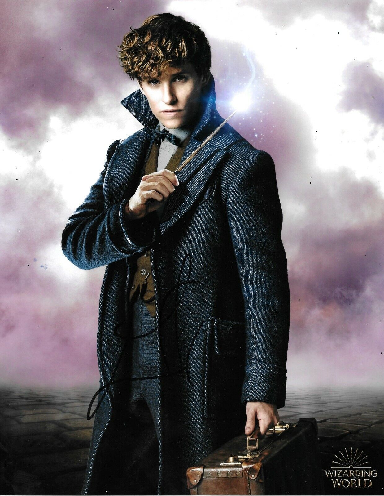 Eddie Redmayne Signed Fantastic Beasts 10x8 Photo Poster painting AFTAL