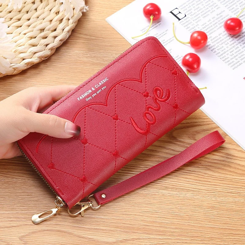 Wallet Female Women Wallet Snap Coin Purse Phone Bag Bow Multi-card Bit Card Holder Purse Women Luxury Billetera Mujer Wallets