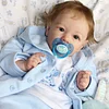 20" Johnson Realistic and Lifelike Truly Reborn Baby Toddler Doll Boy with Bottle and Pacifier, Best Kids Play Gift - RBBI-Myrebornbabydoll&reg; Myrebornbabydoll&reg;