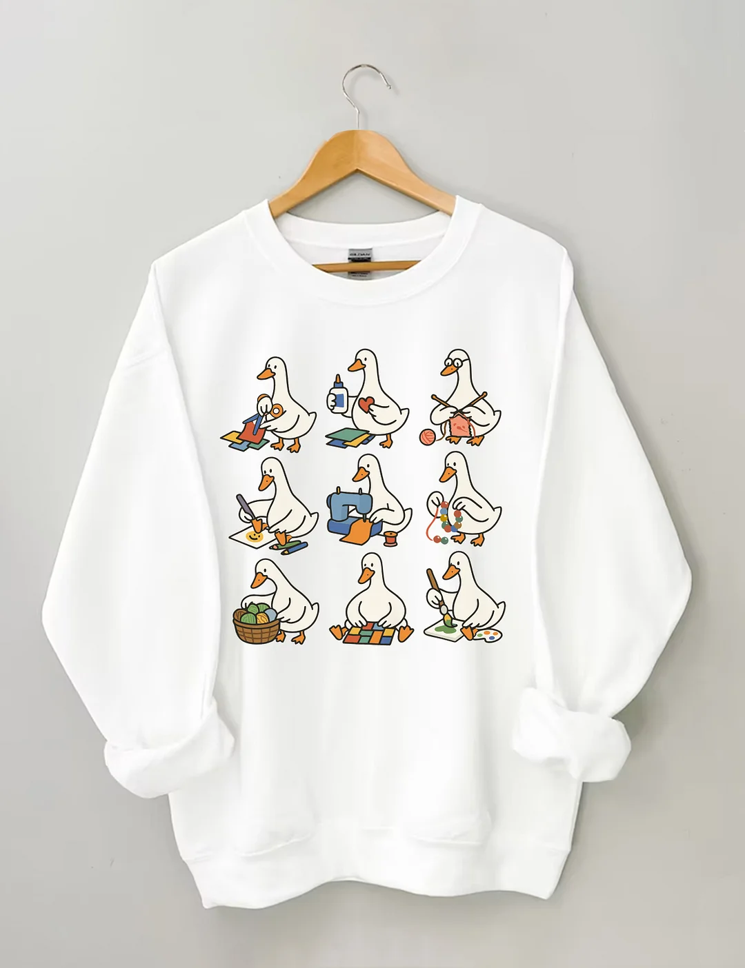 Funny Goose Crafter Sweatshirt