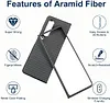 Kevlar Carbon Fiber Phone Case For Samsung Galaxy Z Fold 3 & Z Flip 3 5G