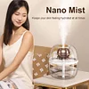 1.8L Air Humidifier with Night Light Double Spray Humidifier for Home Bedroom