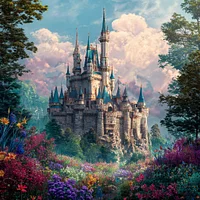 Dream Castle - Diamond Painting