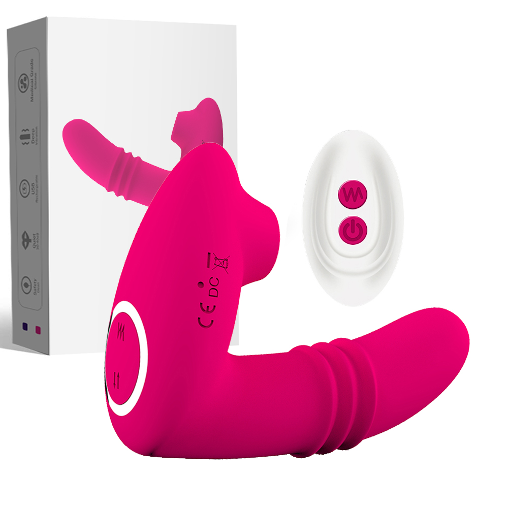 Remote Control Clitoral Sucking Vibrator for Women