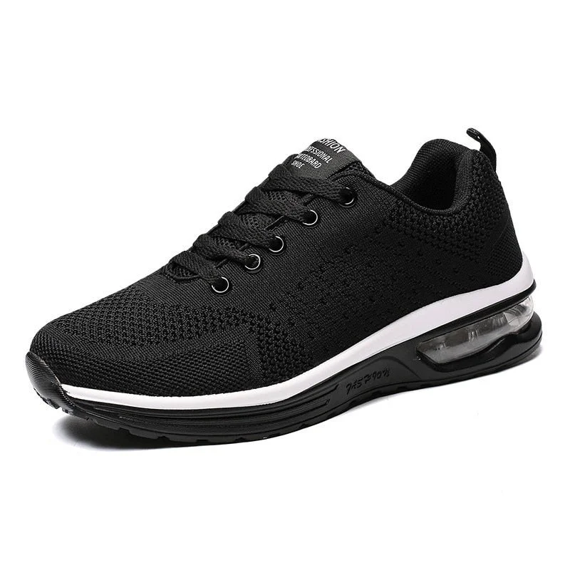 9 Colors Women Air Cushion Platform Sneakers Boy White Trainers Vulcanized Shoes Lover Men Running Shoes Comfortable Plus size