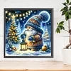>SALE<5D DIY Full Round Drill Partial AB Diamond Painting Gnome Kit Art Decor 50x50cm