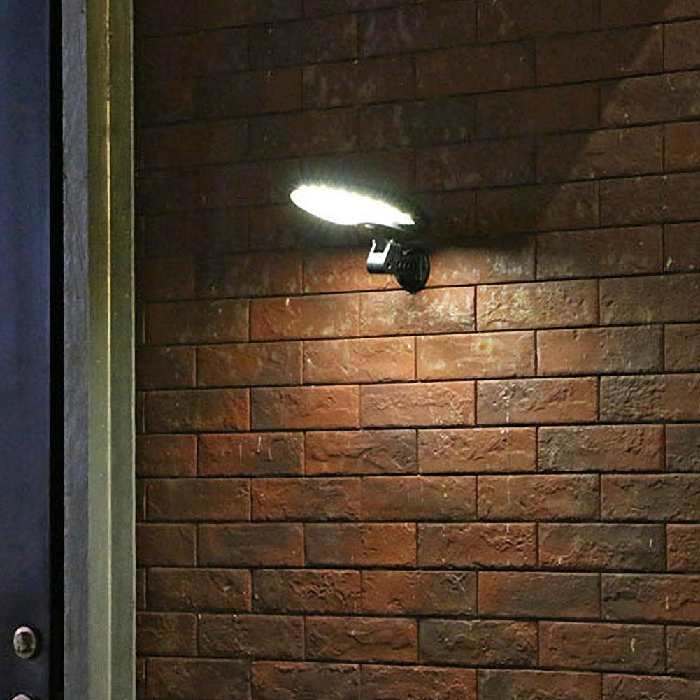 

Solar Power LED Motion Sensor Wall Waterproof, Black, 501 Original