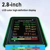 6 In 1 Air Quality Monitor Accurate PM2.5 PM10 HCHO TVOC CO2 CO Detector