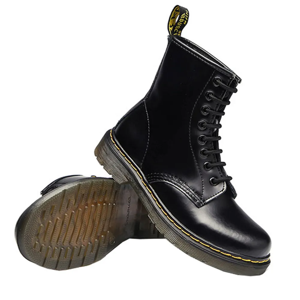 Women's Ankle Boots Flats Heels Martin Boots-vocosishoes
